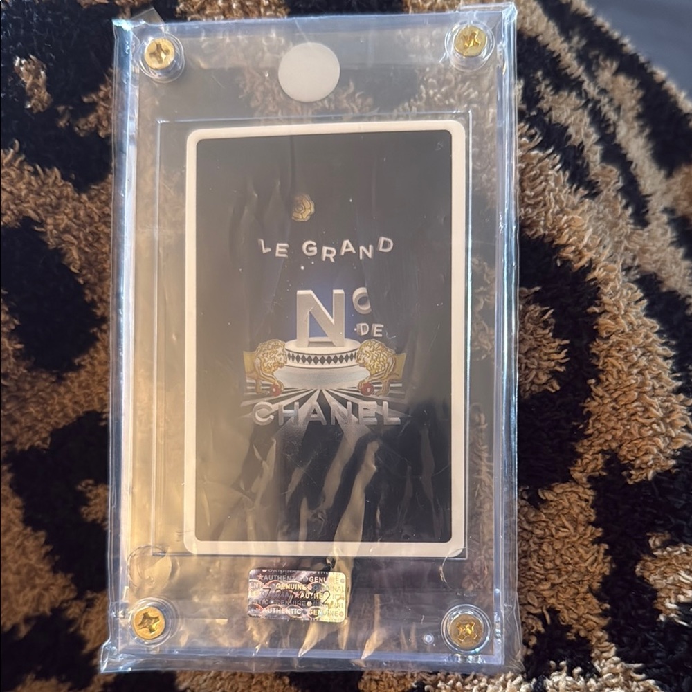 Authentic Le Grand Chanel playing card
